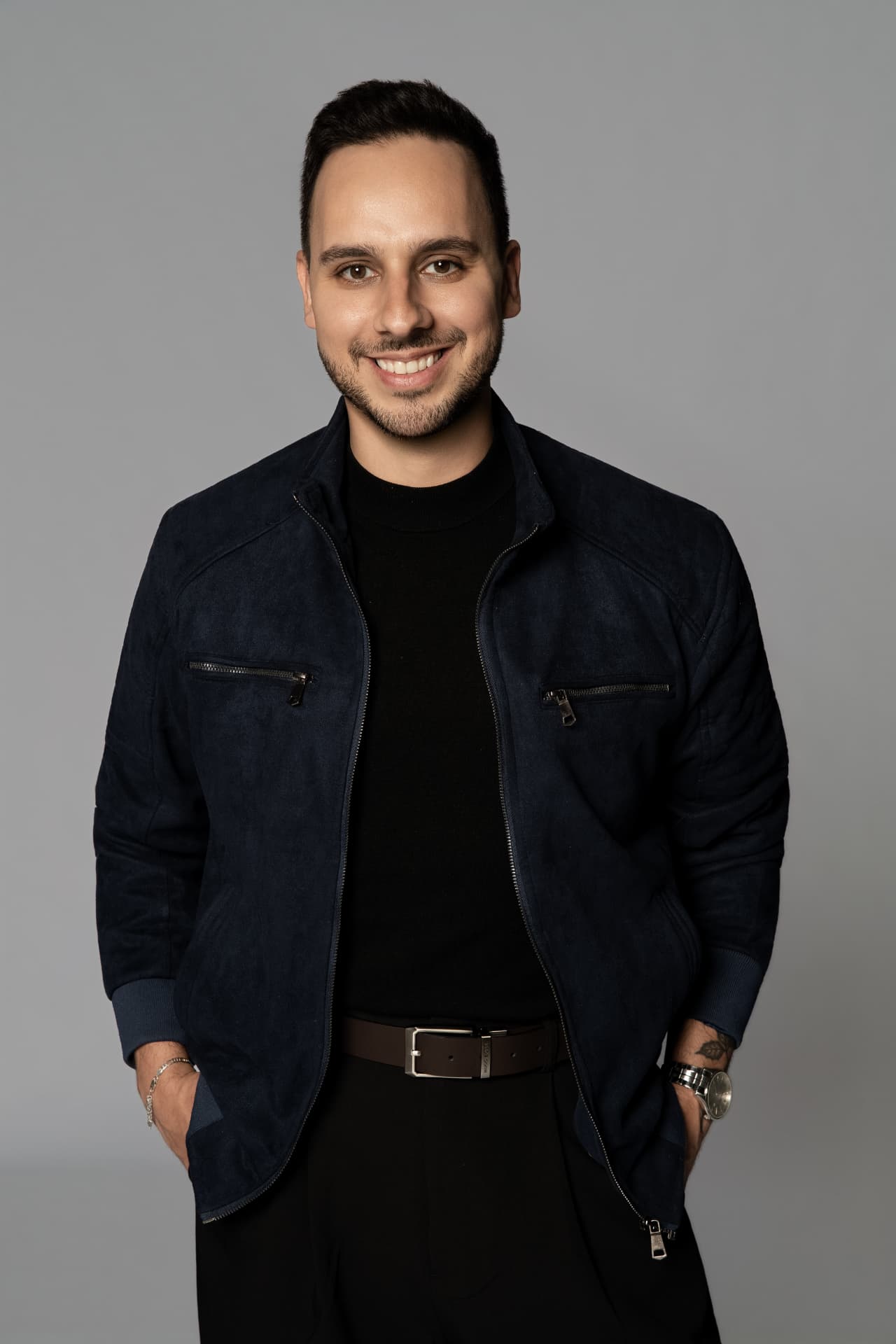 Retrato de Tiago Giacomoni